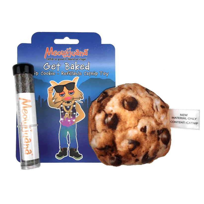 Meowijuana® - Get Baked Cookie Cat Toy w/Catnip