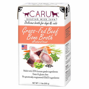 Caru Grass-Fed Beef Bone Broth/Bouillon d'os de bœuf nourri à l'herbe (17.6oz)