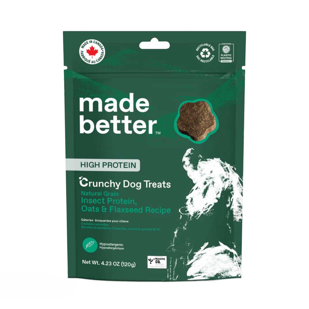 Made Better - Crunchy Dog Treats (120g) With Grains