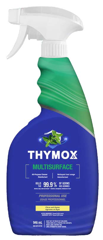 Thymox® - Multisurface Cleaner & Disinfectant Spray/Spray nettoyant et désinfectant multisurfaces (946ml)