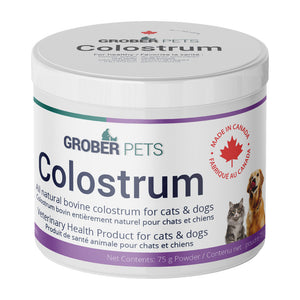 Grober Pets® - Natural Bovine Colostrum/Colostrum bovin naturel (75g)