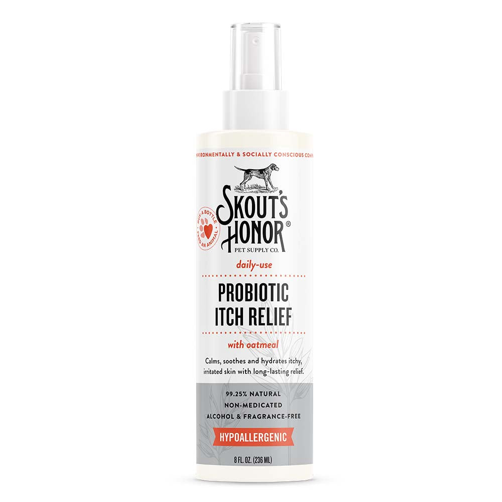 Skout's Honor - Probiotic Itch Relief Spray (8oz) - Unscented