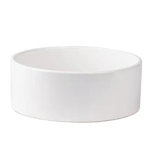 Load image into Gallery viewer, Classic White Pet Bowl/Gamelle blanche classique pour animaux
