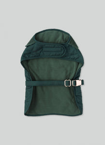 Hackett x Hugo & Hudson - Forest Green Quilted Dog Jacket/Veste matelassée pour chien vert forêt