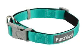 FuzzYard Adjustable Nylon Dog Collars (Solid Colours)