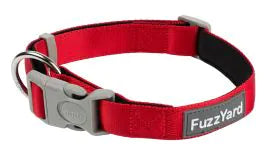 FuzzYard Adjustable Nylon Dog Collars (Solid Colours)