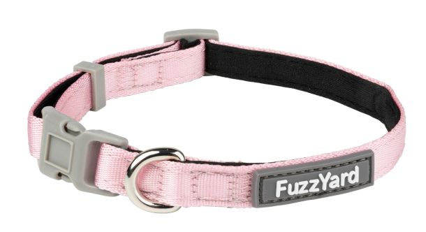 FuzzYard Adjustable Nylon Dog Collars (Solid Colours)