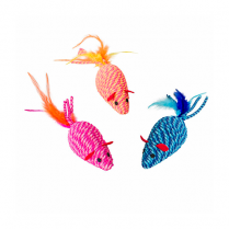 Spot® Elasteeez Mouse & Feather/Souris et plumes