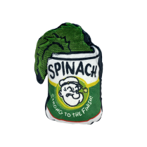 Multipet™ Popeye® Spinach Can 6" Dog Toy/Jouet pour chien en forme de boîte d'épinards de 6 po