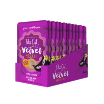 Tiki Cat® Luau Velvet™ Mousse with Salmon in Broth Wet Cat Food 12 x 2.8 oz