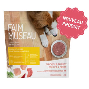 Faim Museau Frozen Raw Diets for Dogs/Aliments crus surgelés pour chiens (6lbs)