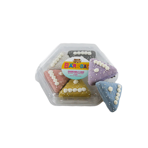 Bosco & Rosxy Pre-packaged Shareable Birthday Cakes (6pc)