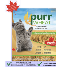 Charger l&#39;image dans la galerie, Purr Wheat™ - Clumping Cat Litter/Litière agglomérante pour chat
