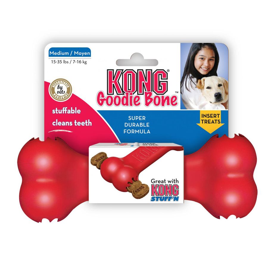 Kong Goodie Bone (Red)