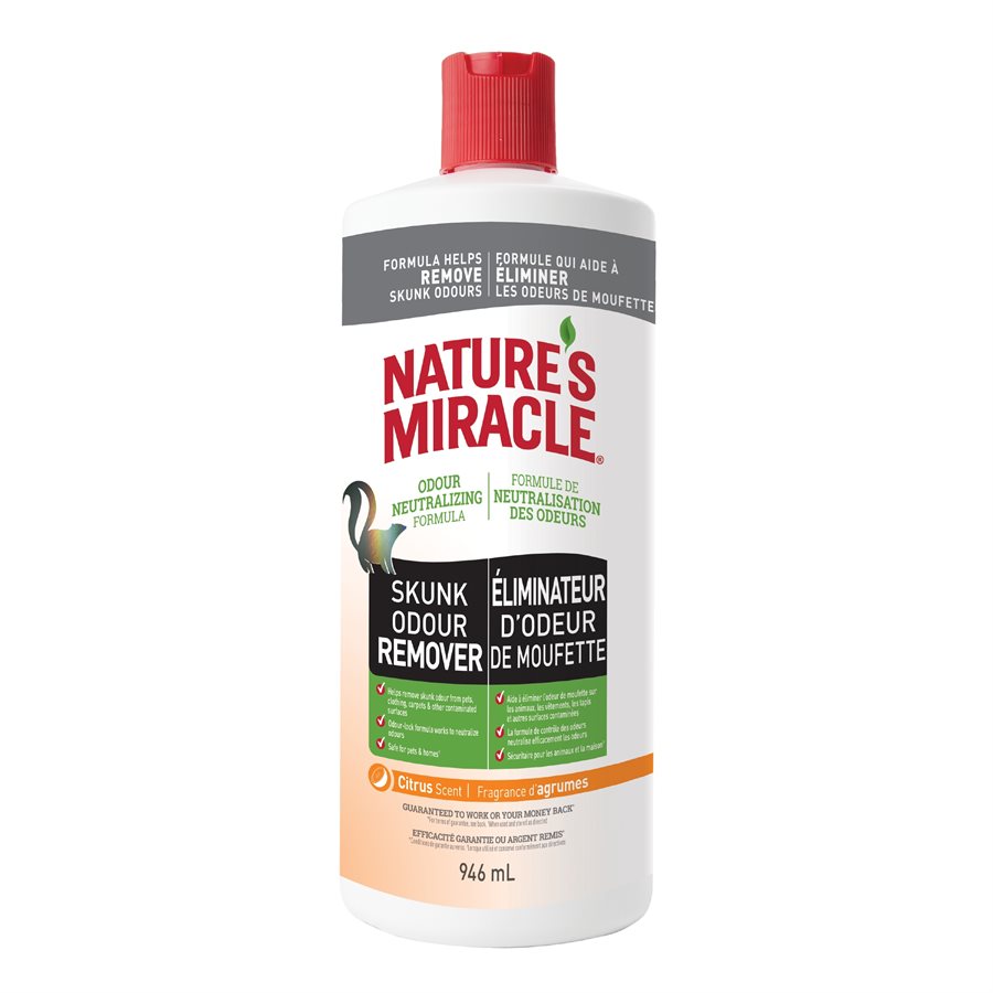 Nature's Miracle Skunk Odour Remover - Citrus 32oz