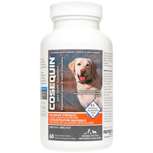Nutramax Cosequin® Plus MSM Joint Supplement for Dogs 60 Count Chewable Tablets