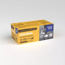 Charger l&#39;image dans la galerie, Healthy Paws Complete Small Dog Dinners (12x100g)
