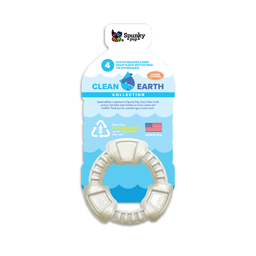 SpunkyPup Clean Earth Heavy Duty Recycled Dog Toys