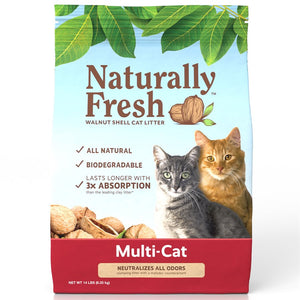 Naturally Fresh - Eco-Shell Naturally Fresh Multi-Cat Clumping Litter