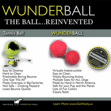 Charger l&#39;image dans la galerie, Wacky Walk&#39;r Wunderball Best Fetch Toy (assorted colours)
