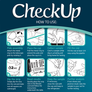 CheckUp At Home Wellness Urine Test for Dogs