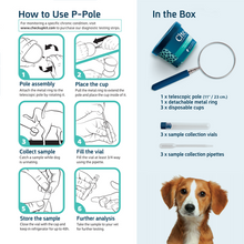 Load image into Gallery viewer, CheckUp P-Pole Dog Urine Collection Kit
