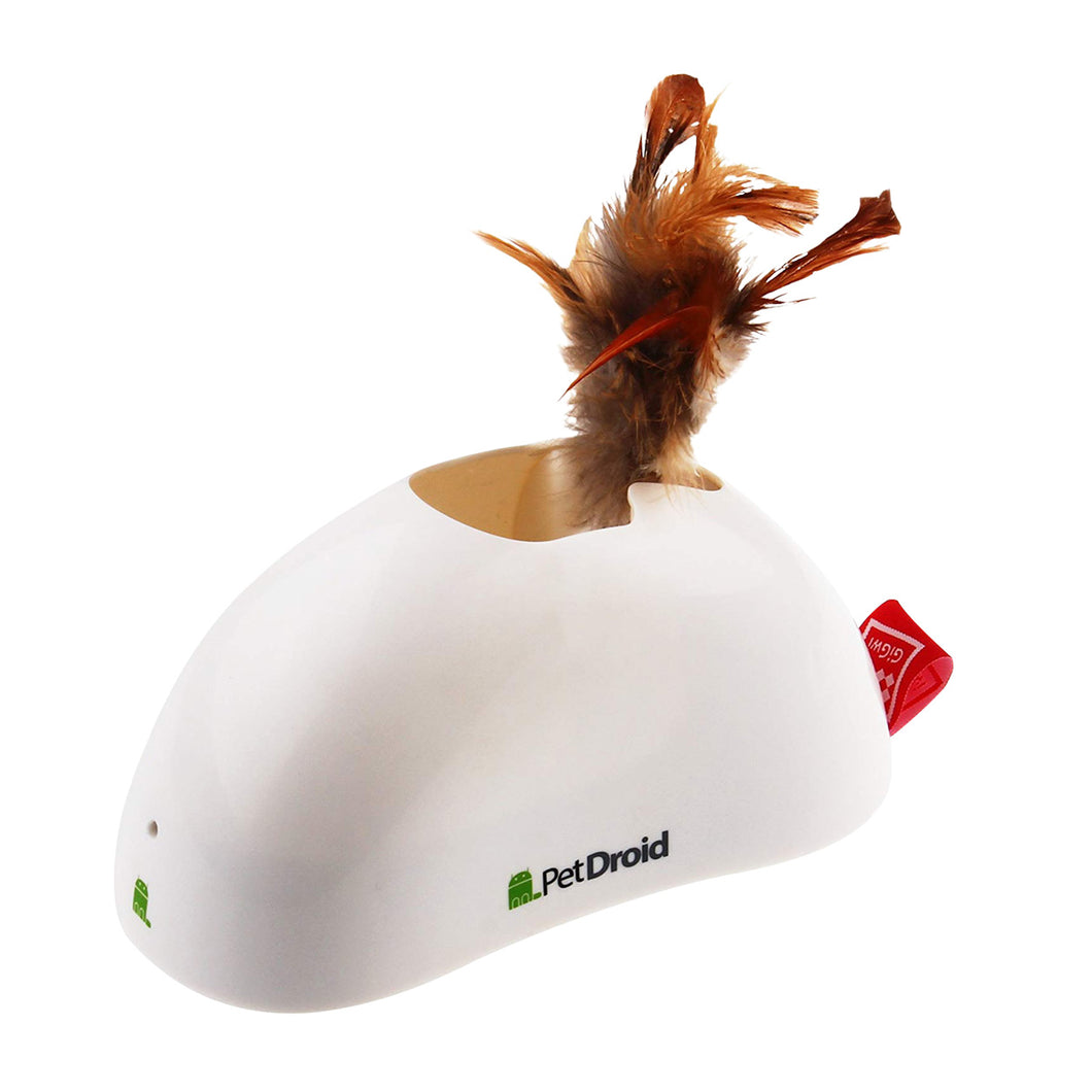 GiGwi Pet Droid - Feather Hider with Motion Sensor and Sound Module