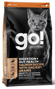 Go! Solutions Digestion+ Salmon w/Ancient Grains Dry Cat Food