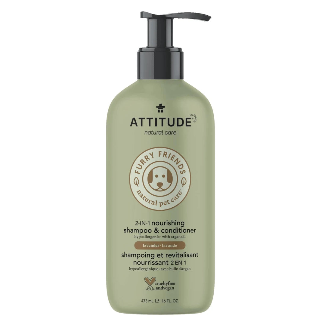 Attitude Natural Care - 2 in 1 Nourishing Lavender Shampoo & Conditioner