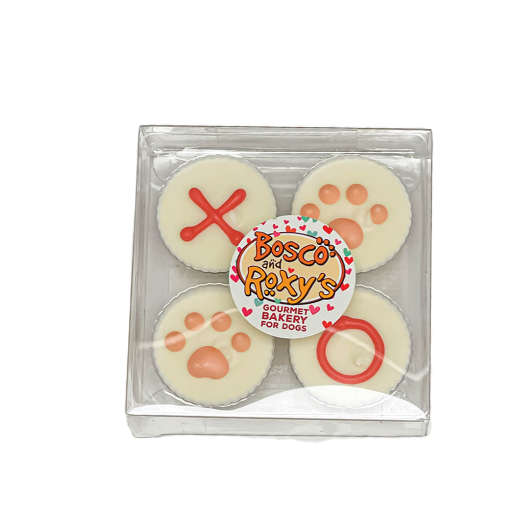 Bosco & Rosxy Pre-packaged Peanut Butter Flavoured Treat Cups (4pc)