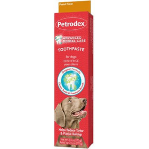 Sergeant's Petrodex Natural Peanut Butter Toothpaste for dogs