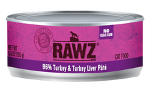 Load image into Gallery viewer, Rawz 96% Meat Paté Cat Cans
