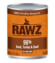 Load image into Gallery viewer, Rawz 96% Meat Wet Food for Dogs
