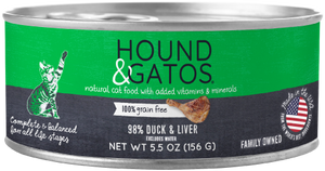 Hounds and Gatos Cat Cans
