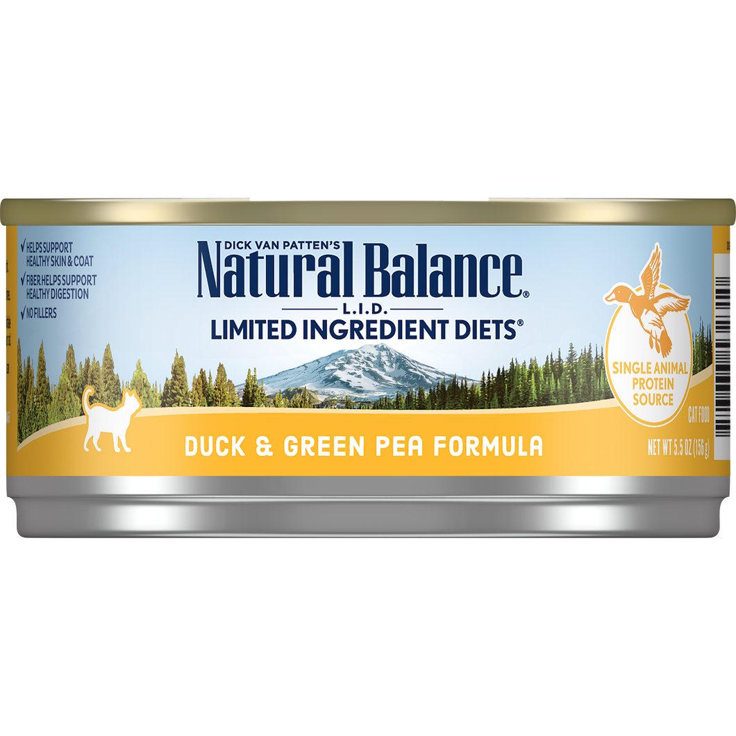 Natural Balance LID (Limited Ingredient) Canned Formulas for Cats