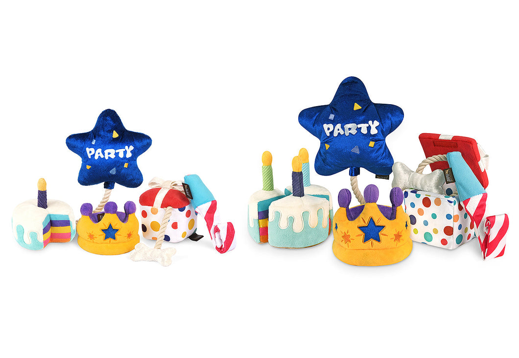 P.L.A.Y. - Party Time Collection Plush Dog Toys