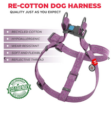 Charger l&#39;image dans la galerie, Wau Dog Eco-Friendly Re-Cotton Step-In Harnesses for Dogs
