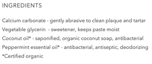 Black Sheep Organics Peppermint Toothpaste (59ml)