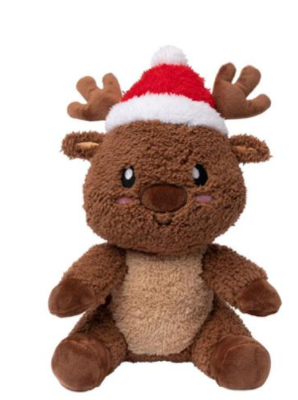 FuzzYard Rodney Reindeer Plush Dog Toys