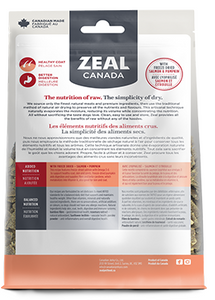 ZEAL CANADA Gently Air-Dried Grain Free Beef with Freeze-Dried Salmon & Pumpkin Recipe for Dogs