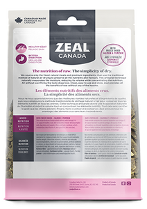 ZEAL CANADA Gently Air-Dried Grain Free Turkey with Freeze-Dried Salmon & Pumpkin Recipe for Dogs