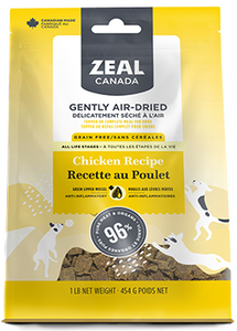 ZEAL CANADA Gently Air-Dried Grain Free Chicken Recipe for Dogs