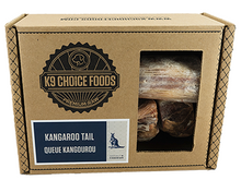 Load image into Gallery viewer, K9 Choice Foods® Kangaroo Tail Frozen Dog Treat

