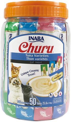 Inaba Cat Churu Purées - Variety Pack (50x14g)