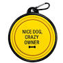 Load image into Gallery viewer, About Face Designs Collapsible Dog Bowl
