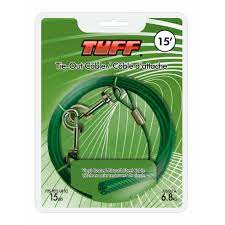 TUFF Tiny Tie-Out Cables (up to 15lbs)