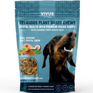 Vivus Pet Foods Cinnamon Parsley Plant Based Dental Chews