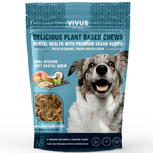 Load image into Gallery viewer, Vivus Pet Foods Vanilla Mint Plant Based Dental Chews
