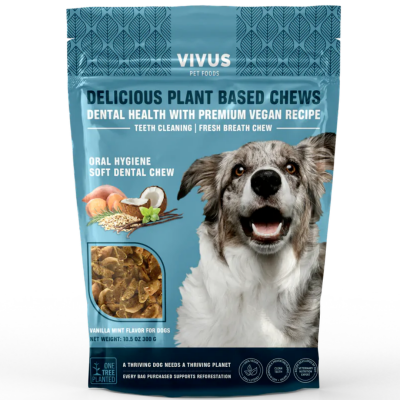 Vivus Pet Foods Vanilla Mint Plant Based Dental Chews