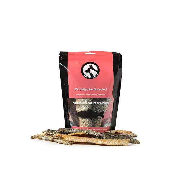 Only One - Wild Pacific Salmon Skin Strips 85g